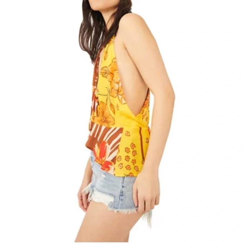 Free People Hot Tropics Tank Top